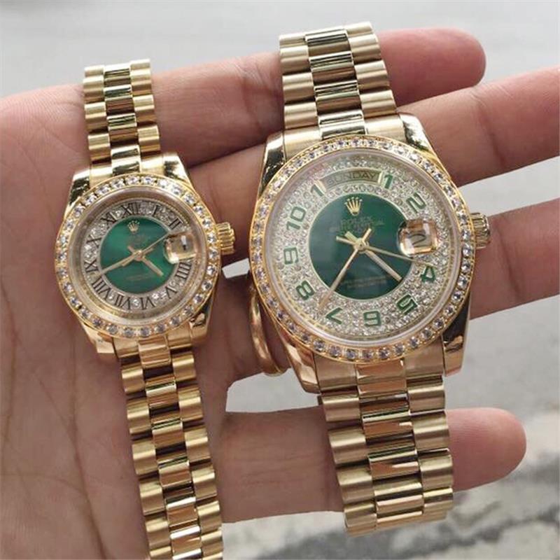 Đồng hồ cặp nam nữ OSHZRO dây kim loại vàng - Đồng hồ đôi kiểu dáng thời  trang, mặt kính tròn MANY giá sỉ, giá bán buôn - Thị Trường Sỉ